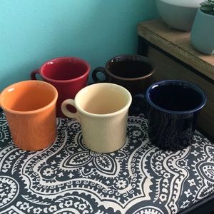 NWOT Five Fiesta Coffee Mugs